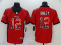 Men's Tampa Bay Buccaneers Tom Brady #12 Red Authentic Game jersey