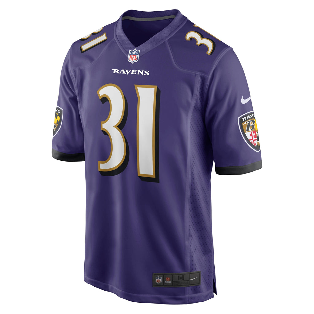 Jamal Lewis Baltimore Ravens Nike Game Retired   Jersey - Purple