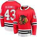 Men's Chicago Blackhawks Colin Blackwell #43 Red Home Breakaway jersey