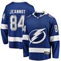 Men's Tampa Bay Lightning Tanner Jeannot #84 Blue Home Breakaway Player jersey