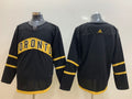 Men's Toronto Maple Leafs Black Blank jersey