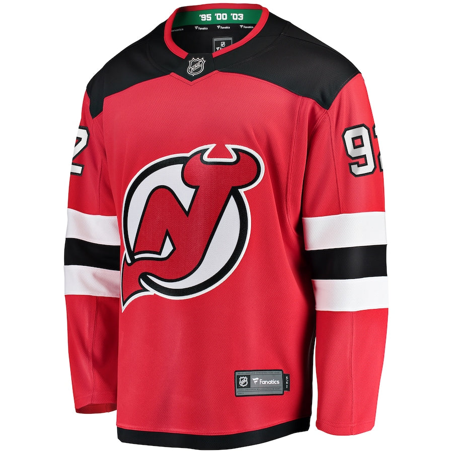 Tomas Nosek New Jersey Devils   Home Breakaway Jersey - Red