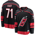 Jesper Fast Carolina Hurricanes   Home Breakaway Jersey - Black
