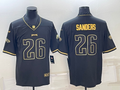 Men's Philadelphia Eagles Miles Sanders #26 Black Game Player jersey