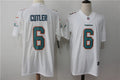 Men's Miami Dolphins Jay Cutler #6 White Game jersey