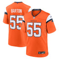 Cody Barton Denver Broncos Nike Game Jersey -  Orange
