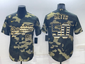 Men's Los Angeles Dodgers Mookie Betts #50 Camouflage Replica Baseball jersey