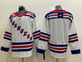 Men's New York Rangers White Away Primegreen Authentic Blank jersey