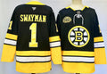 Men's Boston Bruins Jeremy Swayman #1 Black jersey