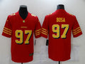 Men's San Francisco 49ers Nick Bosa #97 Red Authentic Game jersey