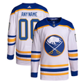 Men's Buffalo Sabres White Custom Player jersey