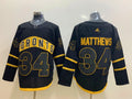 Men's Toronto Maple Leafs Auston Matthews #34 Black Player Game jersey