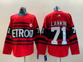 Men's Detroit Red Wings Dylan Larkin #71 Red Breakaway Player jersey