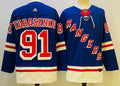 Men's New York Rangers Vladimir Tarasenko #91 Blue Player jersey