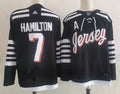 Men's New jersey Devils Dougie Hamilton #7 Black Player Game jersey