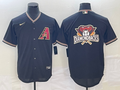 Men's Arizona Diamondbacks Black Replica Team jersey