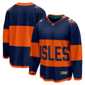 New York Islanders   2024 NHL Stadium Series Breakaway Jersey Navy