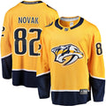 Tommy Novak Nashville Predators   Home Breakaway Jersey - Gold
