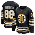 Men's Boston Bruins David Pastrnak #88 Black Player Game jersey