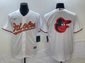 Men's Baltimore Orioles White Home Replica Player jersey