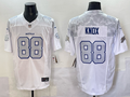 Men's Buffalo Bills Dawson Knox #88 White 2025 Rivalries Collection Limited Jersey