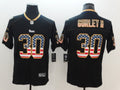Men's Los Angeles Rams Todd Gurley II #30 Black Authentic Game jersey