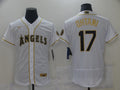 Men's Los Angeles Angels Shohei Ohtani #17 White Sewn Baseball jersey