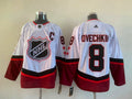 Men's Washington Capitals Alex Ovechkin #8 White Player jersey