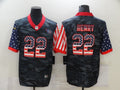 Men's Tennessee Titans Derrick Henry #22 Gray Camouflage Game Player jersey