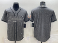 Men's Miami Dolphins Gray Blank jersey