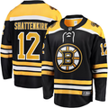 Men's Boston Bruins Kevin Shattenkirk #12 Black Replica Player Jersey1