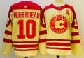 Men's Calgary Flames Jonathan Huberdeau #10 Yellow Player Game jersey