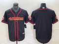 Men's San Francisco 49ers Black Joint Edition Blank jersey