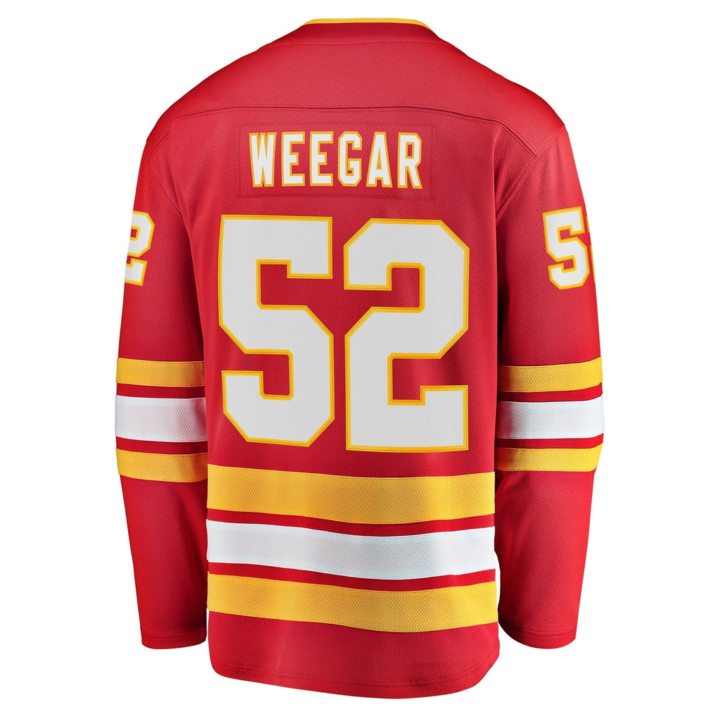 MacKenzie Weegar Calgary Flames   Home Breakaway  Jersey - Red