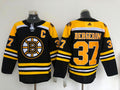 Men's Boston Bruins Patrice Bergeron #37 Black jersey