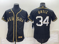Men's Boston Red Sox David Ortiz #34 Black Stitched jersey