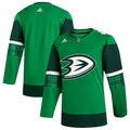 Men's Anaheim Ducks Kelly Green 2023 St. Patrick's Day Primegreen Authentic Blank jersey